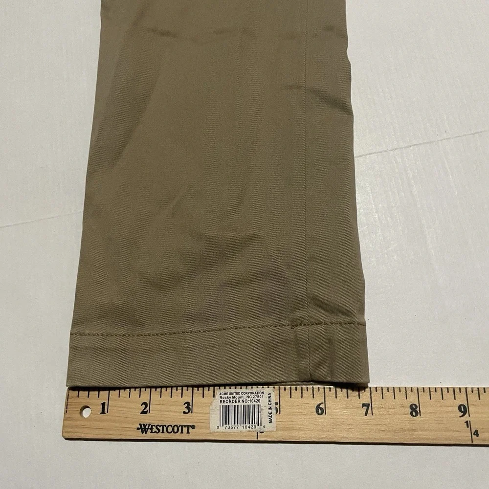 Banana Republic Aiden Chino Pants Mens 31 X 30.5 Khaki Flat Front Stretch Cotton